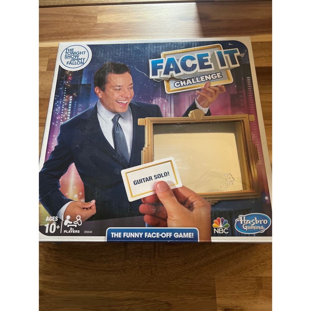 Theā Tonight Show Starring Jimmy Fallon Face It Challenge Game Hasbro Ages 10+